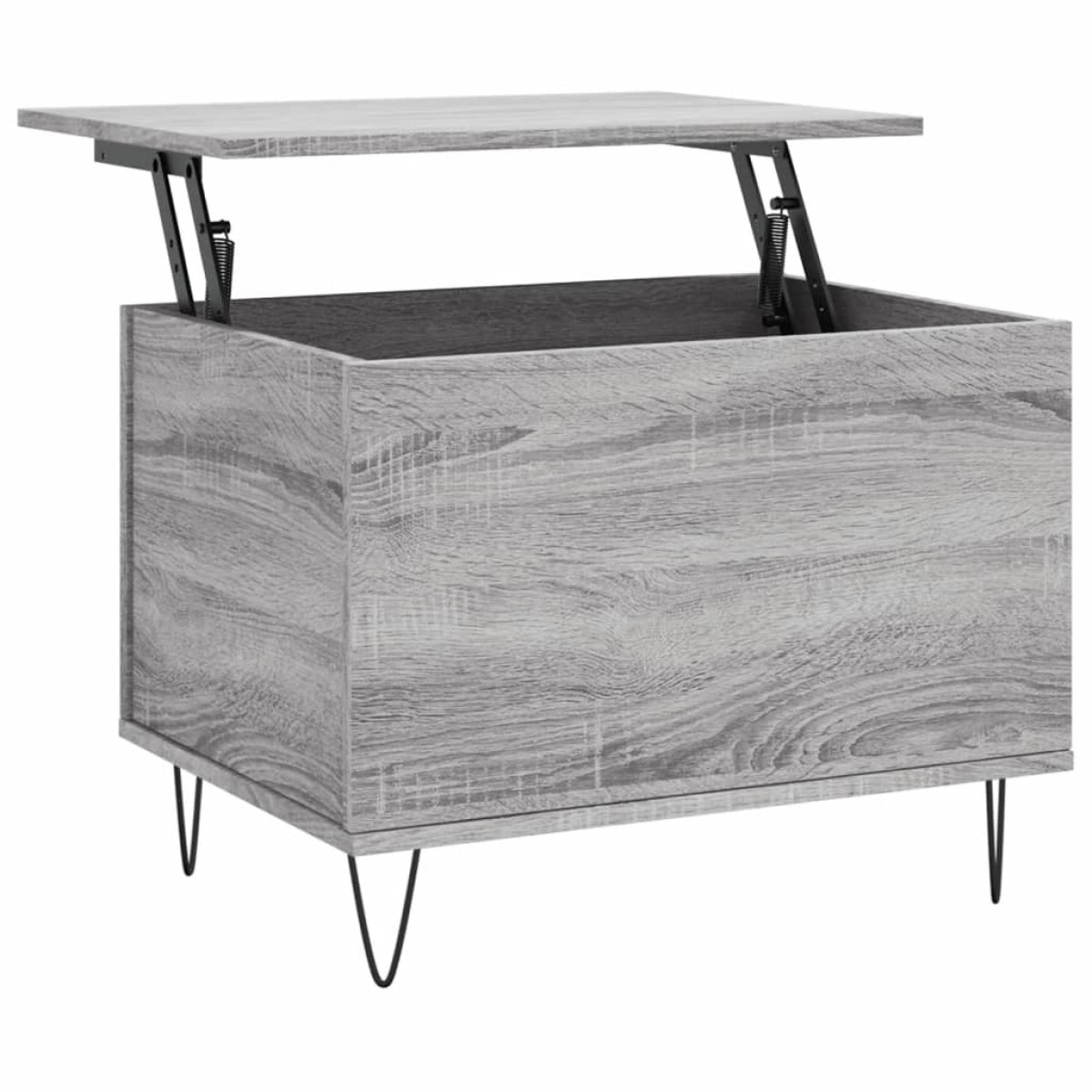 vidaXL Τραπεζάκι Σαλονιού Γκρι Sonoma 60x44,5x45εκ. Επεξεργασμένο Ξύλο
