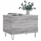 vidaXL Τραπεζάκι Σαλονιού Γκρι Sonoma 60x44,5x45εκ. Επεξεργασμένο Ξύλο
