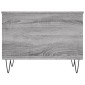 vidaXL Τραπεζάκι Σαλονιού Γκρι Sonoma 60x44,5x45εκ. Επεξεργασμένο Ξύλο