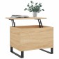 vidaXL Τραπεζάκι Σαλονιού Sonoma Δρυς 60x44,5x45εκ. Επεξεργασμένο Ξύλο