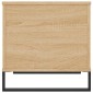 vidaXL Τραπεζάκι Σαλονιού Sonoma Δρυς 60x44,5x45εκ. Επεξεργασμένο Ξύλο