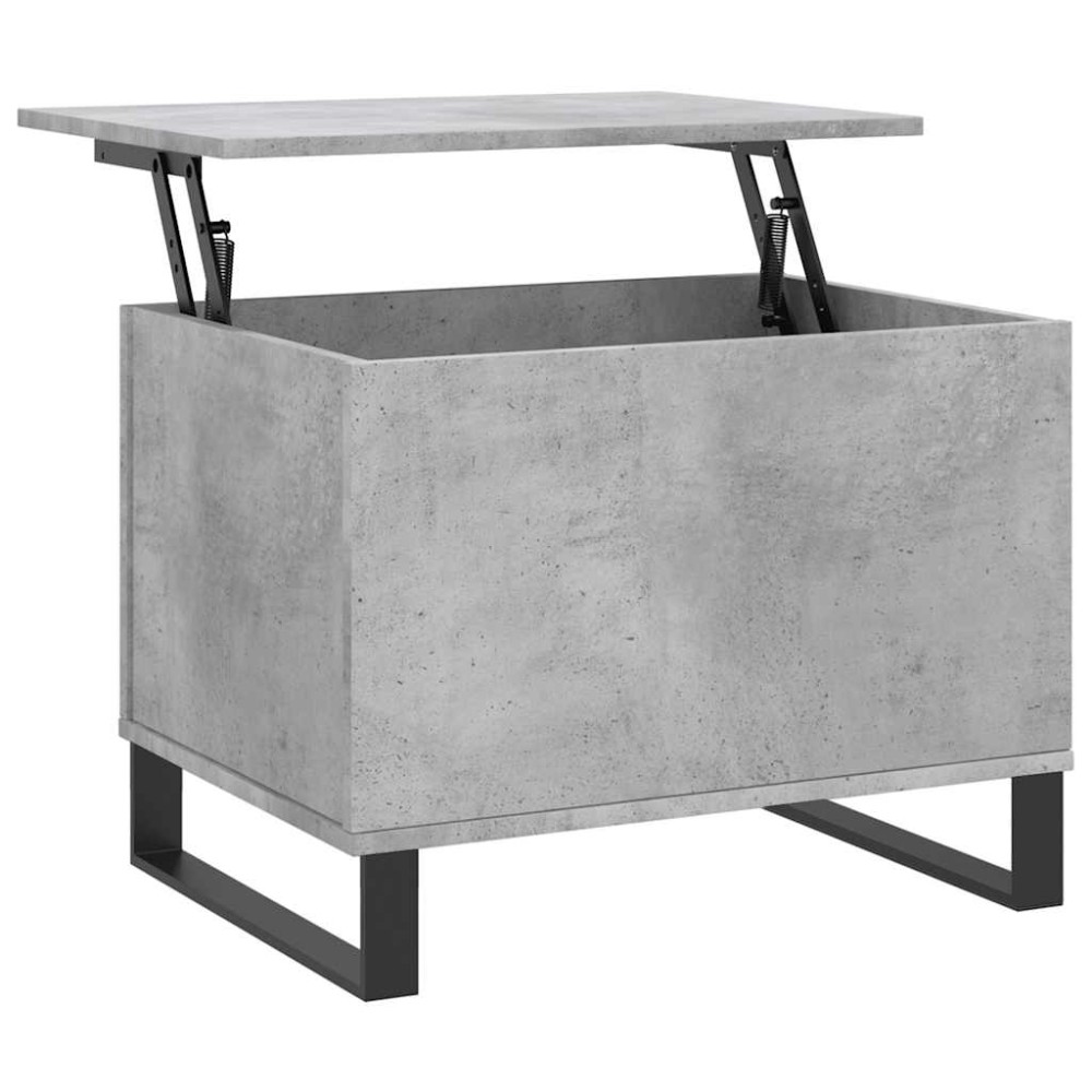 vidaXL Τραπεζάκι Σαλονιού Γκρι Σκυρ. 60x44,5x45 εκ. Επεξεργ. Ξύλο