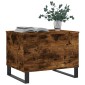 vidaXL Τραπεζάκι Σαλονιού Καπνιστή Δρυς 60x44,5x45 εκ. Επεξ. Ξύλο