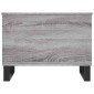 vidaXL Τραπεζάκι Σαλονιού Γκρι Sonoma 60x44,5x45εκ. Επεξεργασμένο Ξύλο