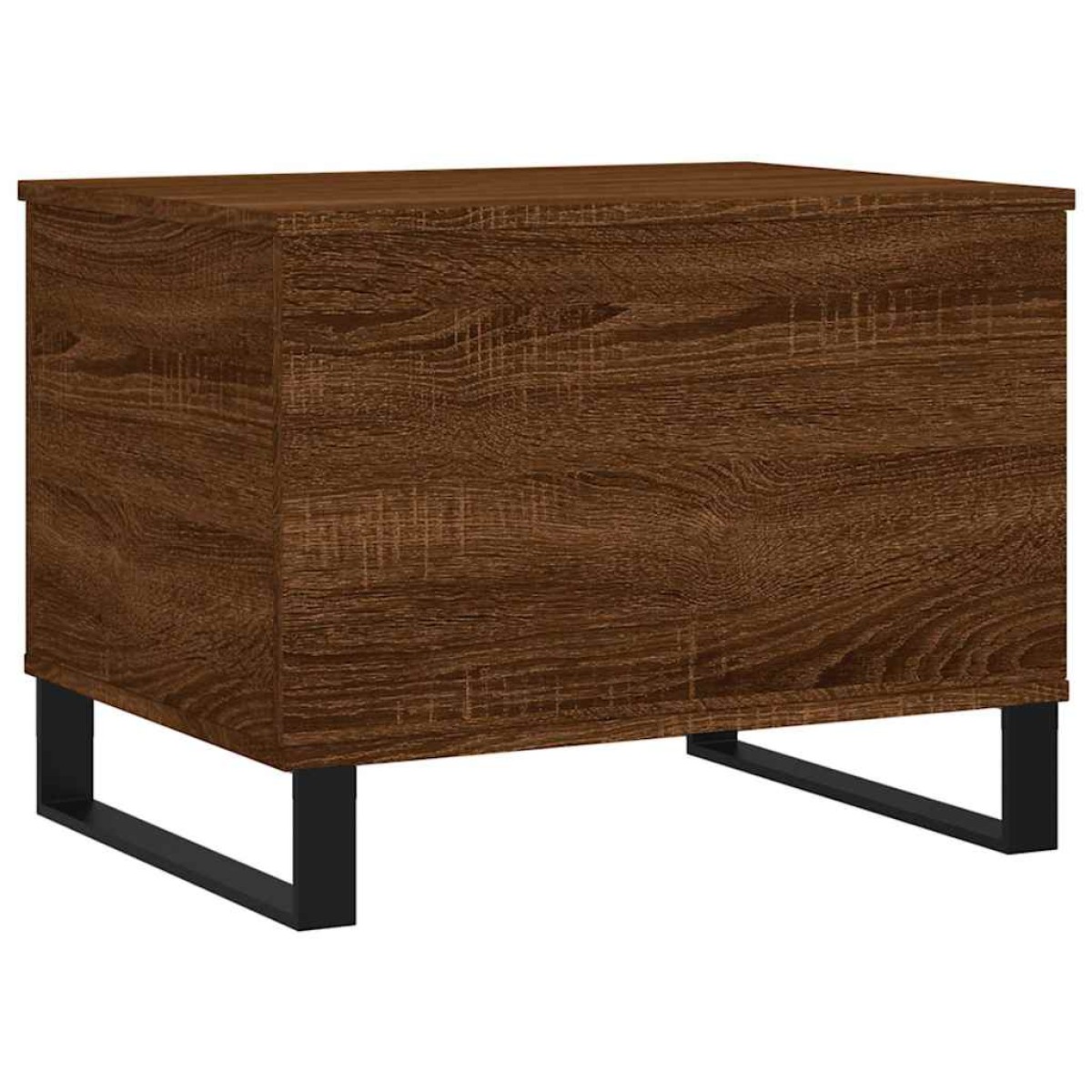 vidaXL Τραπεζάκι Σαλονιού Καφέ Δρυς 60x44,5x45 εκ. Επεξεργασμένο Ξύλο