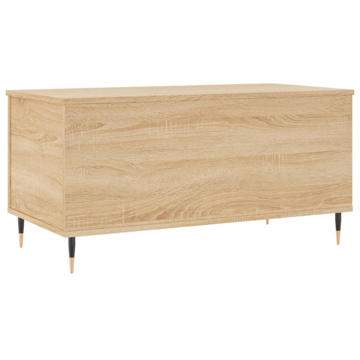 vidaXL Τραπεζάκι Σαλονιού Sonoma Δρυς 90x44,5x45εκ. Επεξεργασμένο Ξύλο