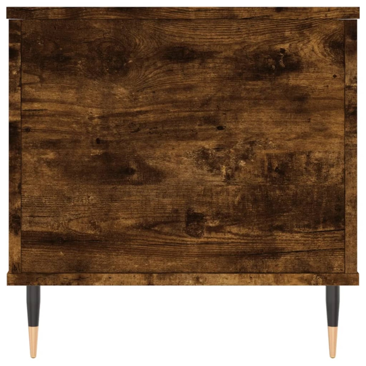 vidaXL Τραπεζάκι Σαλονιού Καπνιστή Δρυς 90x44,5x45 εκ. Επεξ. Ξύλο