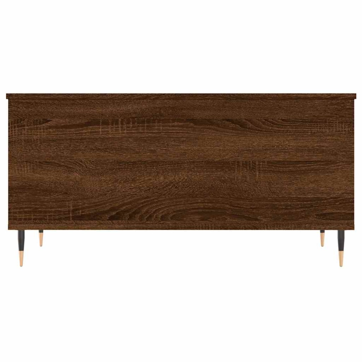 vidaXL Τραπεζάκι Σαλονιού Καφέ Δρυς 90x44,5x45 εκ. Επεξεργασμένο Ξύλο