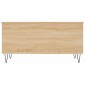 vidaXL Τραπεζάκι Σαλονιού Sonoma Δρυς 90x44,5x45εκ. Επεξεργασμένο Ξύλο