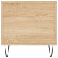 vidaXL Τραπεζάκι Σαλονιού Sonoma Δρυς 90x44,5x45εκ. Επεξεργασμένο Ξύλο