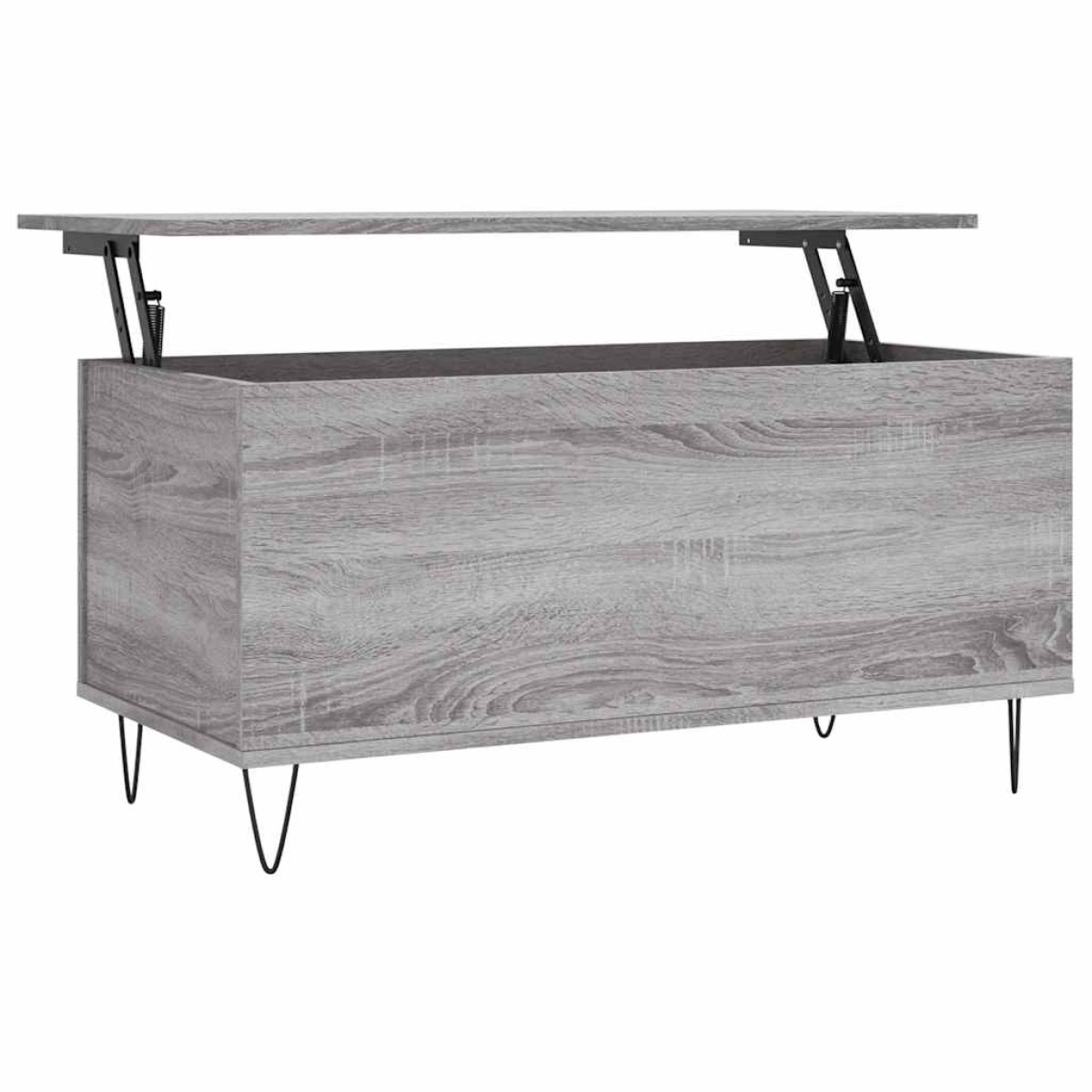 vidaXL Τραπεζάκι Σαλονιού Γκρι Sonoma 90x44,5x45 εκ.Επεξεργασμένο Ξύλο