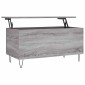 vidaXL Τραπεζάκι Σαλονιού Γκρι Sonoma 90x44,5x45 εκ.Επεξεργασμένο Ξύλο