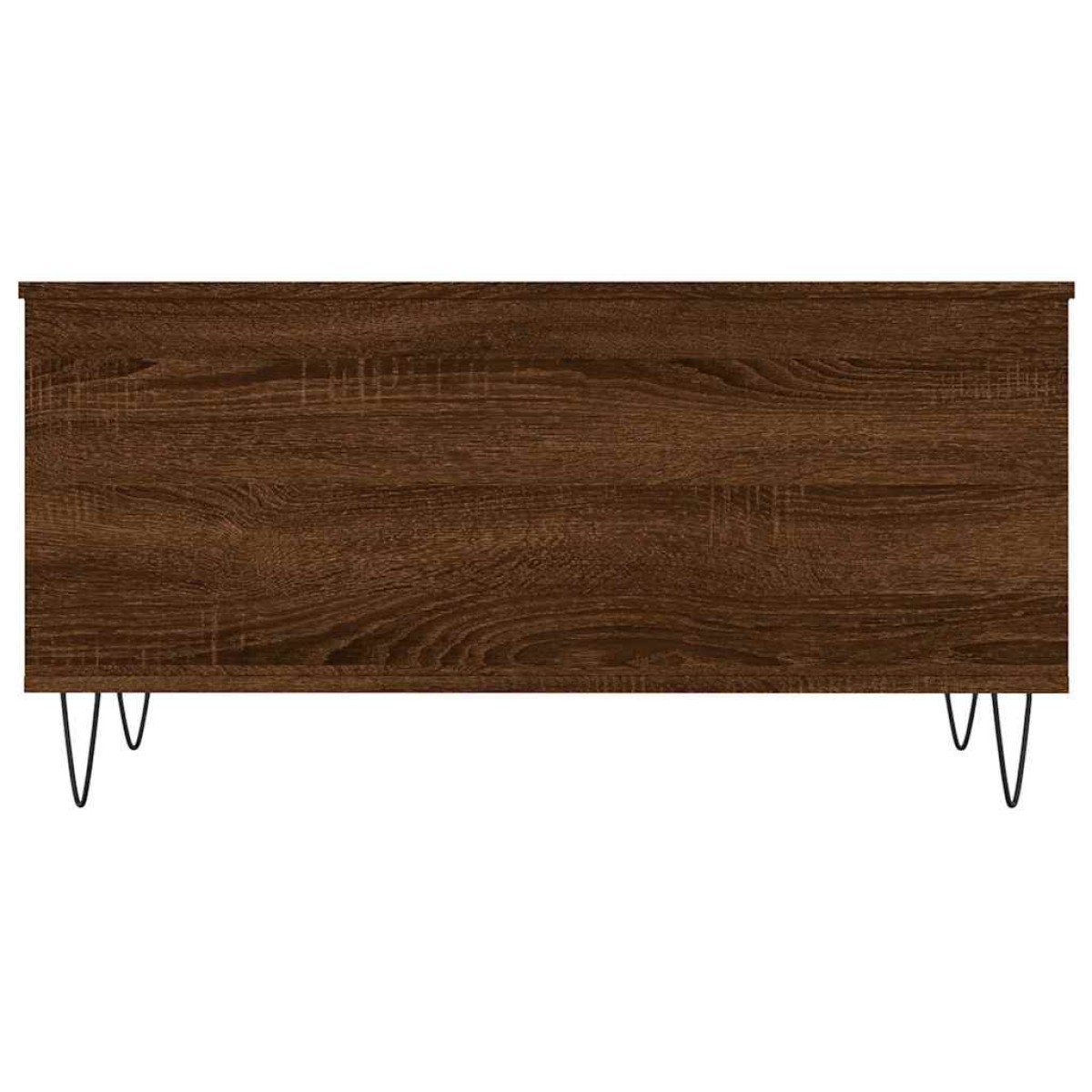 vidaXL Τραπεζάκι Σαλονιού Καφέ Δρυς 90x44,5x45 εκ. Επεξεργασμένο Ξύλο
