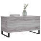 vidaXL Τραπεζάκι Σαλονιού Γκρι Sonoma 90x44,5x45 εκ.Επεξεργασμένο Ξύλο
