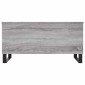 vidaXL Τραπεζάκι Σαλονιού Γκρι Sonoma 90x44,5x45 εκ.Επεξεργασμένο Ξύλο