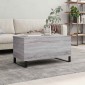vidaXL Τραπεζάκι Σαλονιού Γκρι Sonoma 90x44,5x45 εκ.Επεξεργασμένο Ξύλο