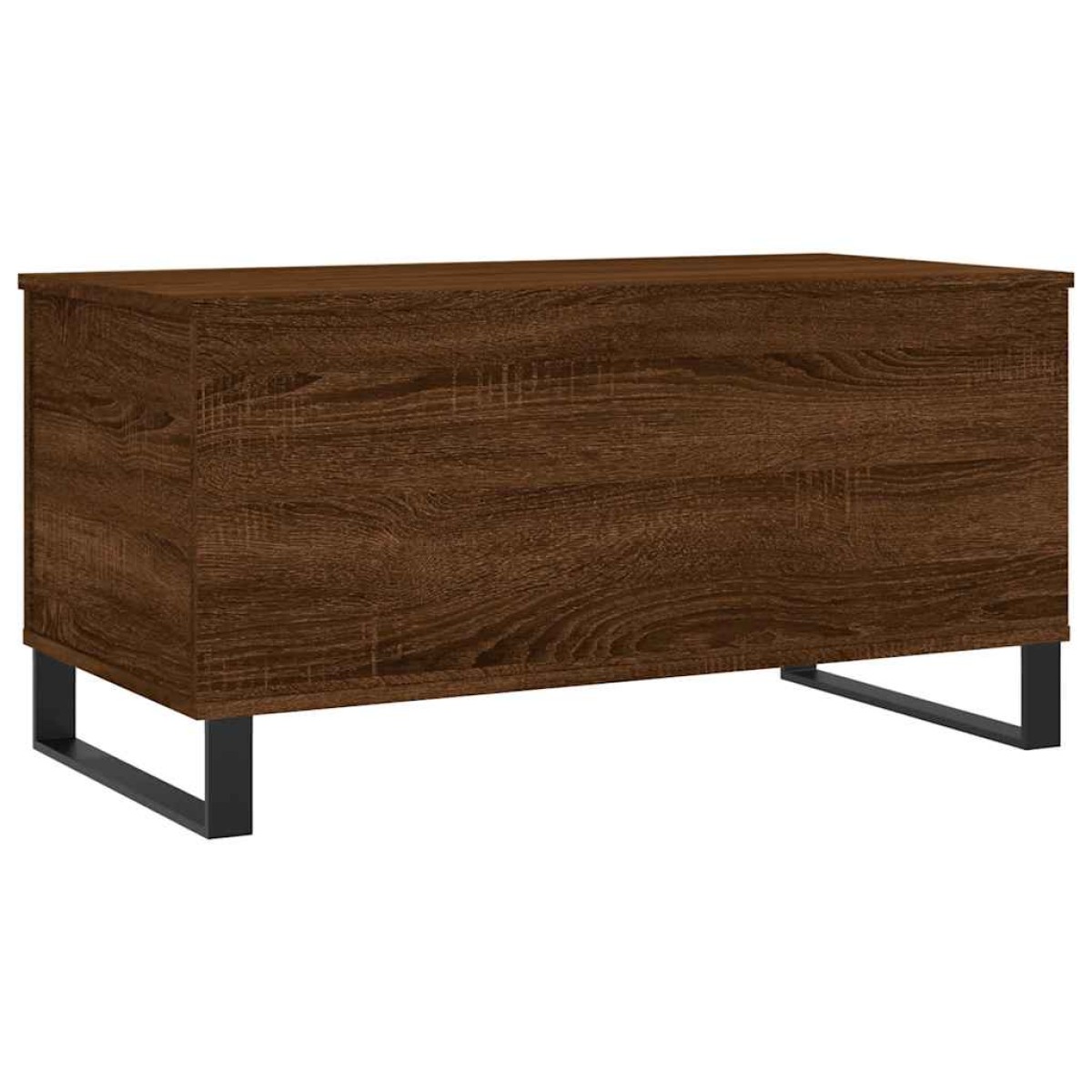 vidaXL Τραπεζάκι Σαλονιού Καφέ Δρυς 90x44,5x45 εκ. Επεξεργασμένο Ξύλο