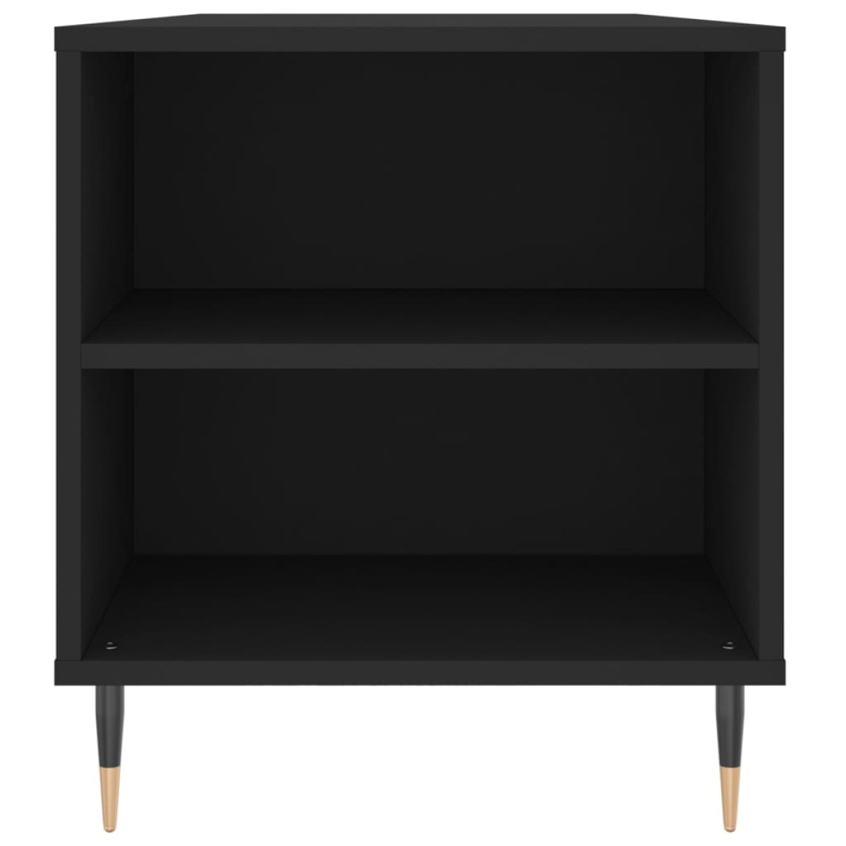 vidaXL Τραπεζάκι Σαλονιού Μαύρο 102x44,5x50 εκ. από Επεξεργασμένο Ξύλο