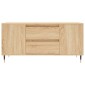 vidaXL Τραπεζάκι Σαλονιού Sonoma Δρυς 102x44,5x50 εκ. Επεξεργ. Ξύλο