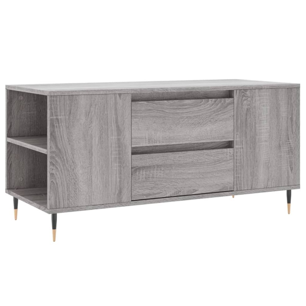 vidaXL Τραπεζάκι Σαλονιού Γκρι Sonoma 102x44,5x50 εκ.