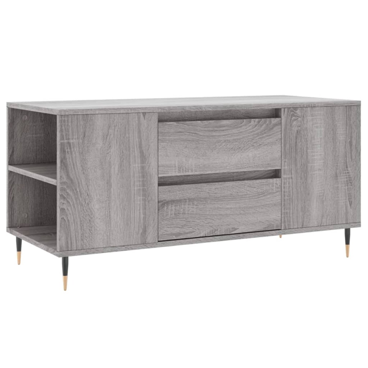 vidaXL Τραπεζάκι Σαλονιού Γκρι Sonoma 102x44,5x50 εκ.