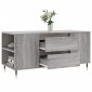 vidaXL Τραπεζάκι Σαλονιού Γκρι Sonoma 102x44,5x50 εκ.