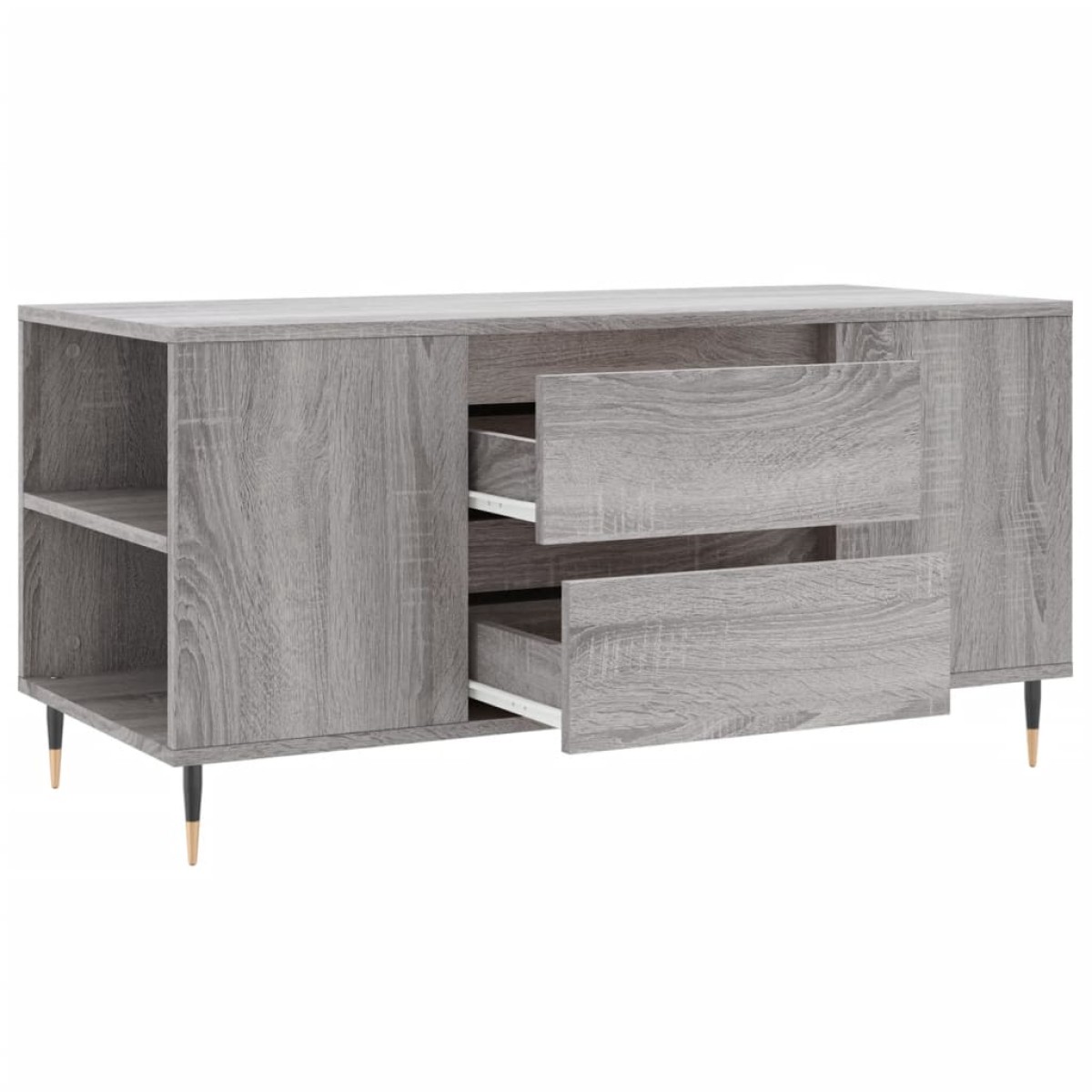 vidaXL Τραπεζάκι Σαλονιού Γκρι Sonoma 102x44,5x50 εκ.