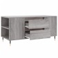 vidaXL Τραπεζάκι Σαλονιού Γκρι Sonoma 102x44,5x50 εκ.