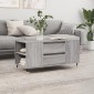 vidaXL Τραπεζάκι Σαλονιού Γκρι Sonoma 102x44,5x50 εκ.