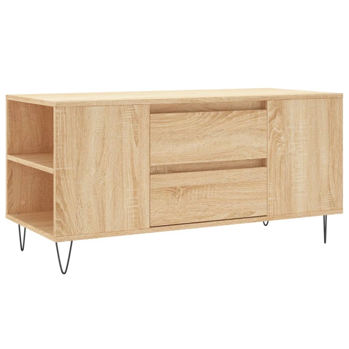vidaXL Τραπεζάκι Σαλονιού Sonoma Δρυς 102x44,5x50 εκ. Επεξεργ. Ξύλο