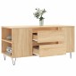 vidaXL Τραπεζάκι Σαλονιού Sonoma Δρυς 102x44,5x50 εκ. Επεξεργ. Ξύλο