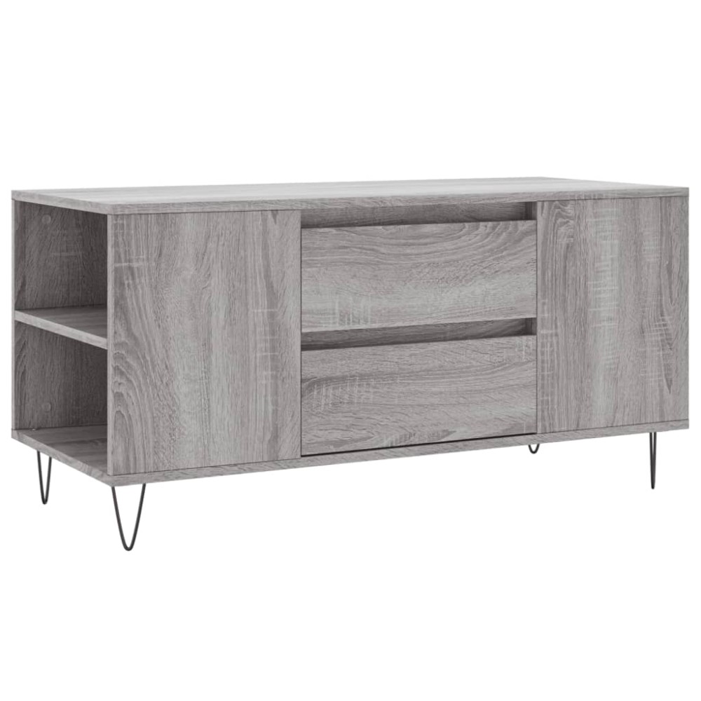 vidaXL Τραπεζάκι Σαλονιού Γκρι Sonoma 102x44,5x50 εκ.