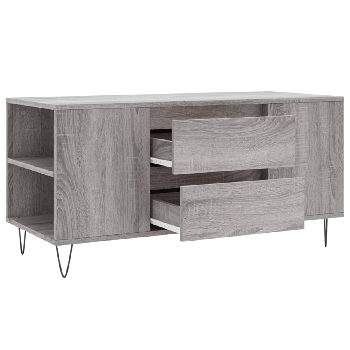 vidaXL Τραπεζάκι Σαλονιού Γκρι Sonoma 102x44,5x50 εκ.