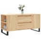 vidaXL Τραπεζάκι Σαλονιού Sonoma Δρυς 102x44,5x50 εκ. Επεξεργ. Ξύλο