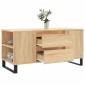 vidaXL Τραπεζάκι Σαλονιού Sonoma Δρυς 102x44,5x50 εκ. Επεξεργ. Ξύλο