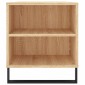 vidaXL Τραπεζάκι Σαλονιού Sonoma Δρυς 102x44,5x50 εκ. Επεξεργ. Ξύλο