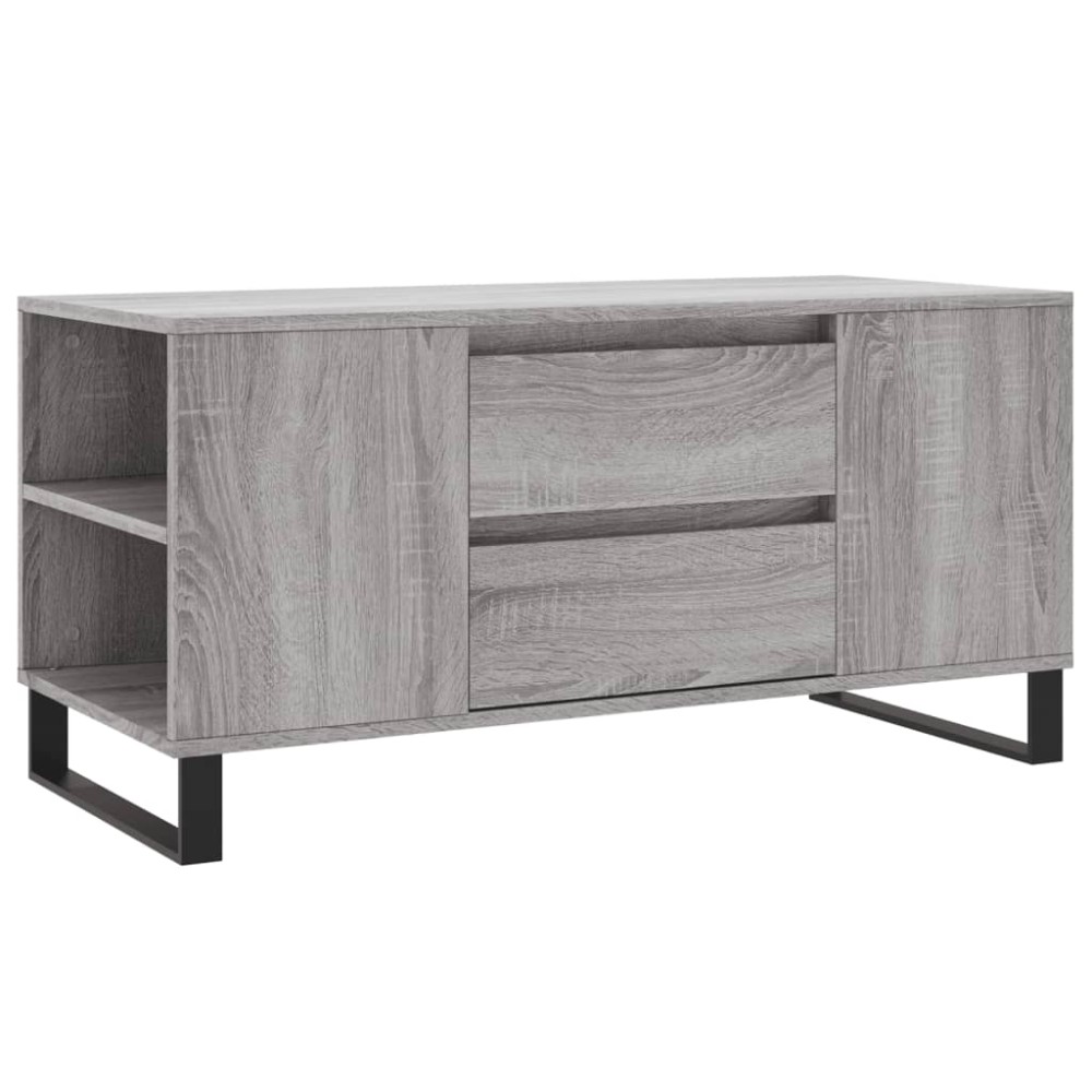 vidaXL Τραπεζάκι Σαλονιού Γκρι Sonoma 102x44,5x50 εκ.
