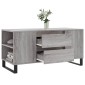 vidaXL Τραπεζάκι Σαλονιού Γκρι Sonoma 102x44,5x50 εκ.