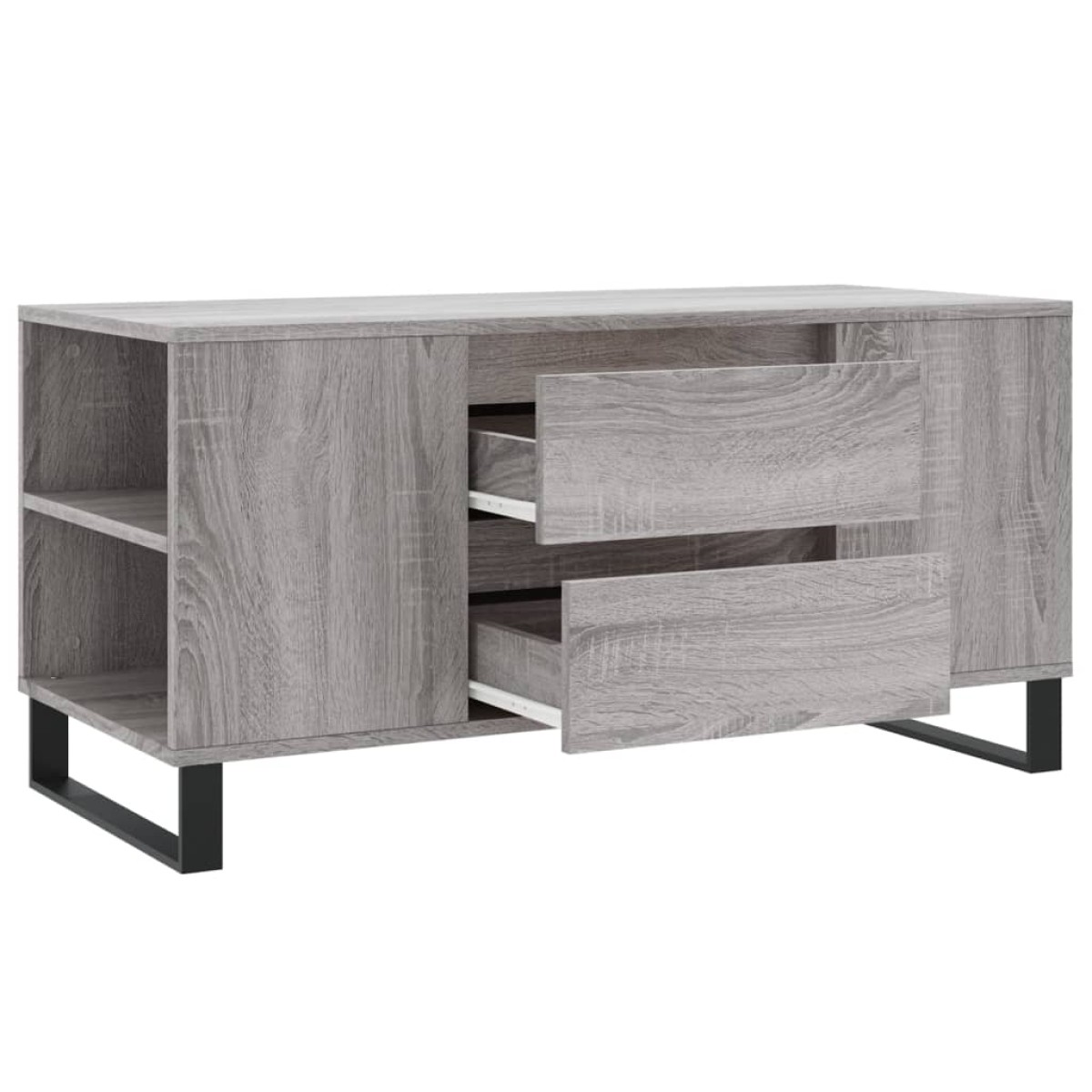 vidaXL Τραπεζάκι Σαλονιού Γκρι Sonoma 102x44,5x50 εκ.
