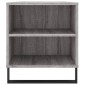 vidaXL Τραπεζάκι Σαλονιού Γκρι Sonoma 102x44,5x50 εκ.