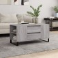 vidaXL Τραπεζάκι Σαλονιού Γκρι Sonoma 102x44,5x50 εκ.
