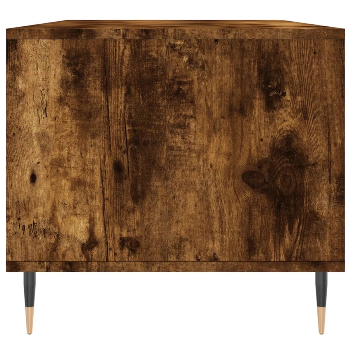 vidaXL Τραπεζάκι Σαλονιού Καπνιστή Δρυς 90x49x45 εκ. Επεξεργασμ. Ξύλο
