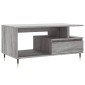 vidaXL Τραπεζάκι Σαλονιού Γκρι Sonoma 90x49x45 εκ.Επεξεργασμένο Ξύλο