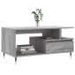 vidaXL Τραπεζάκι Σαλονιού Γκρι Sonoma 90x49x45 εκ.Επεξεργασμένο Ξύλο