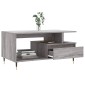 vidaXL Τραπεζάκι Σαλονιού Γκρι Sonoma 90x49x45 εκ.Επεξεργασμένο Ξύλο