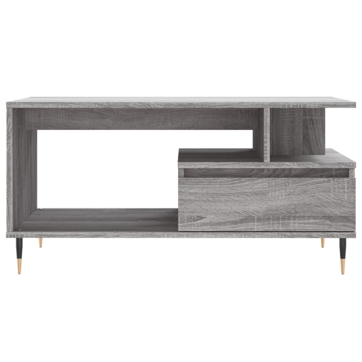 vidaXL Τραπεζάκι Σαλονιού Γκρι Sonoma 90x49x45 εκ.Επεξεργασμένο Ξύλο