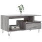 vidaXL Τραπεζάκι Σαλονιού Γκρι Sonoma 90x49x45 εκ.Επεξεργασμένο Ξύλο