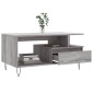 vidaXL Τραπεζάκι Σαλονιού Γκρι Sonoma 90x49x45 εκ.Επεξεργασμένο Ξύλο