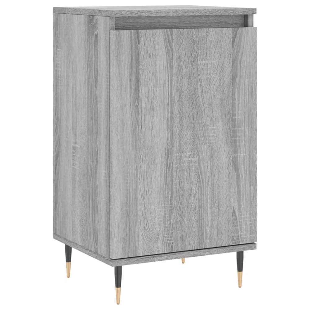 vidaXL Συρταριέρα Γκρι Sonoma 40 x 35 x 70 εκ. από Επεξεργασμένο Ξύλο
