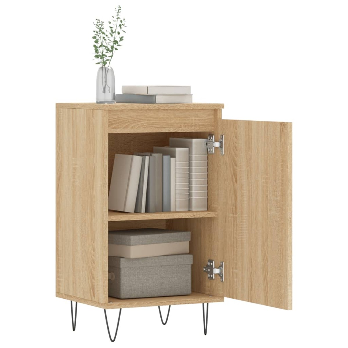 vidaXL Ντουλάπια 2 τεμ. Sonoma Δρυς 40x35x70 εκ. Επεξεργασμένο Ξύλο